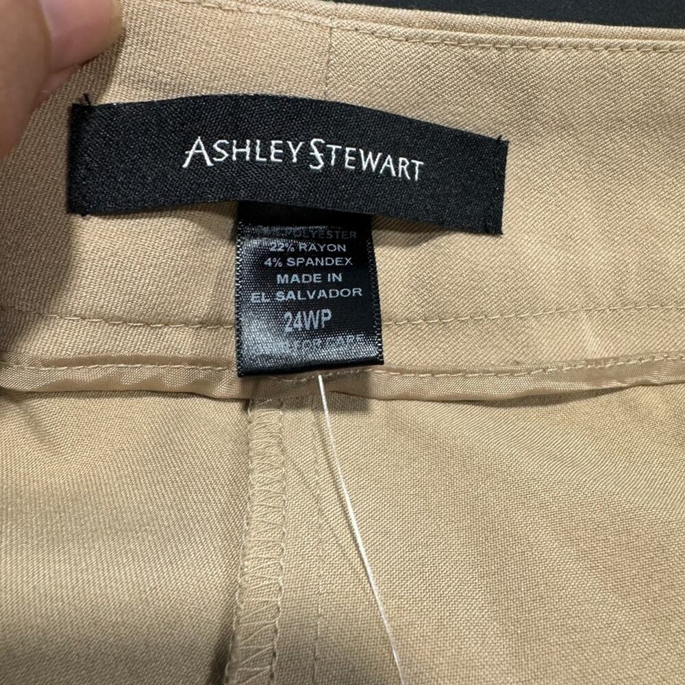 Ashley Stewart Women’s Plus Career Trousers sz 24W Petite NEW # E63 - Picture 6 of 8